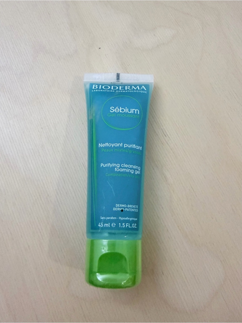 Bioderma Sebium purifying cleaning foaming gel, 15 oz